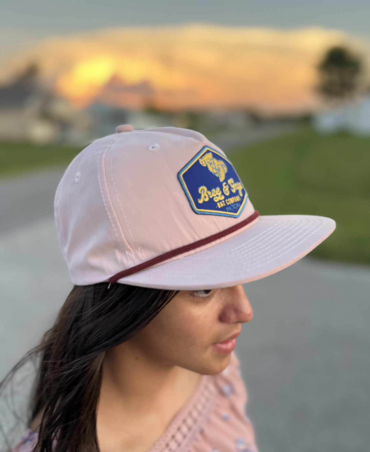 Pink Classic Rope Cap