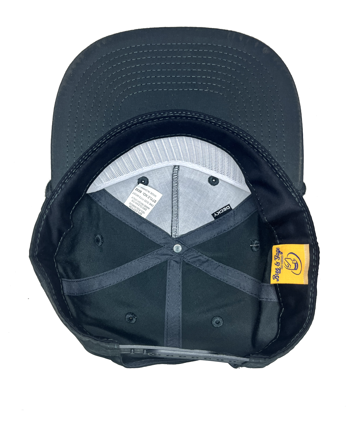 Black Classic Rope Hat