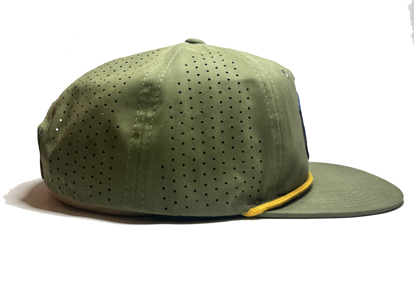 Army Green Perforated Rope Hat