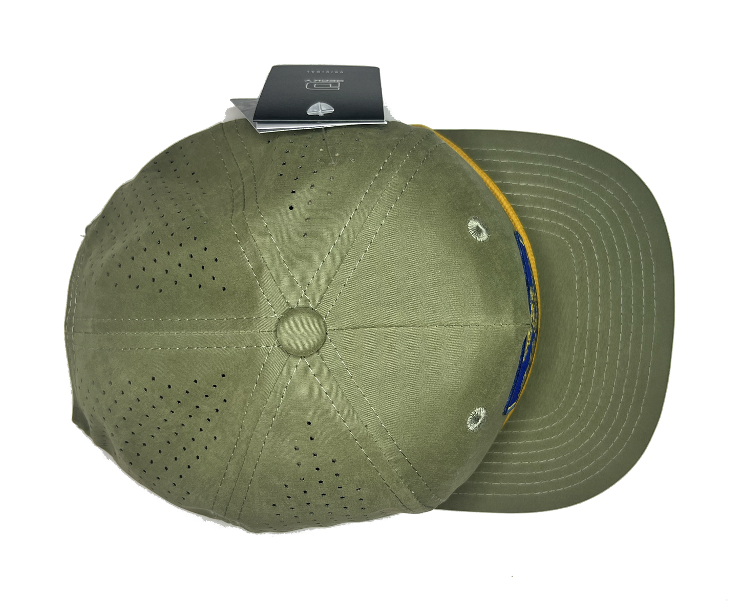 Army Green Perforated Rope Hat