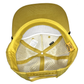 Mustard Perforated Rope Hat
