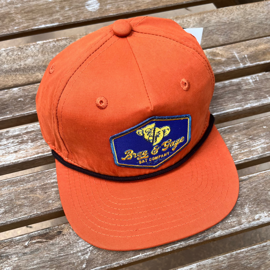 Burnt Orange Classic Rope Hat