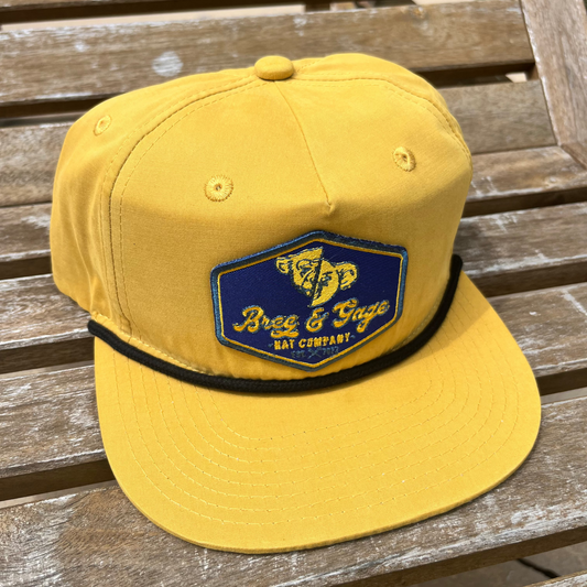 Mustard Classic Rope hat
